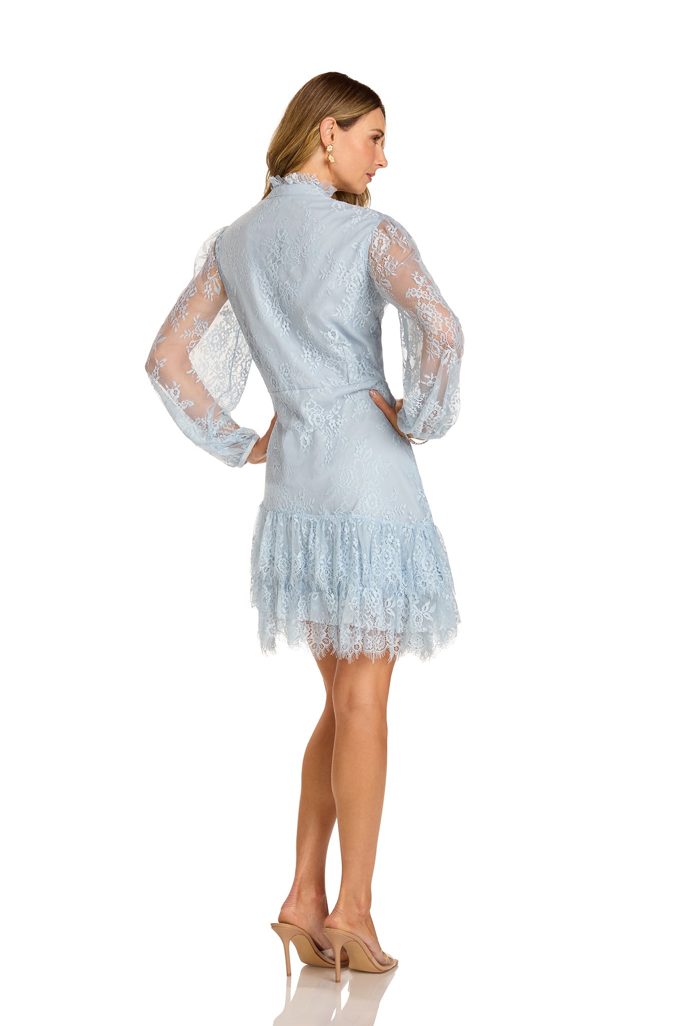 MORGAN DRESS BLUE