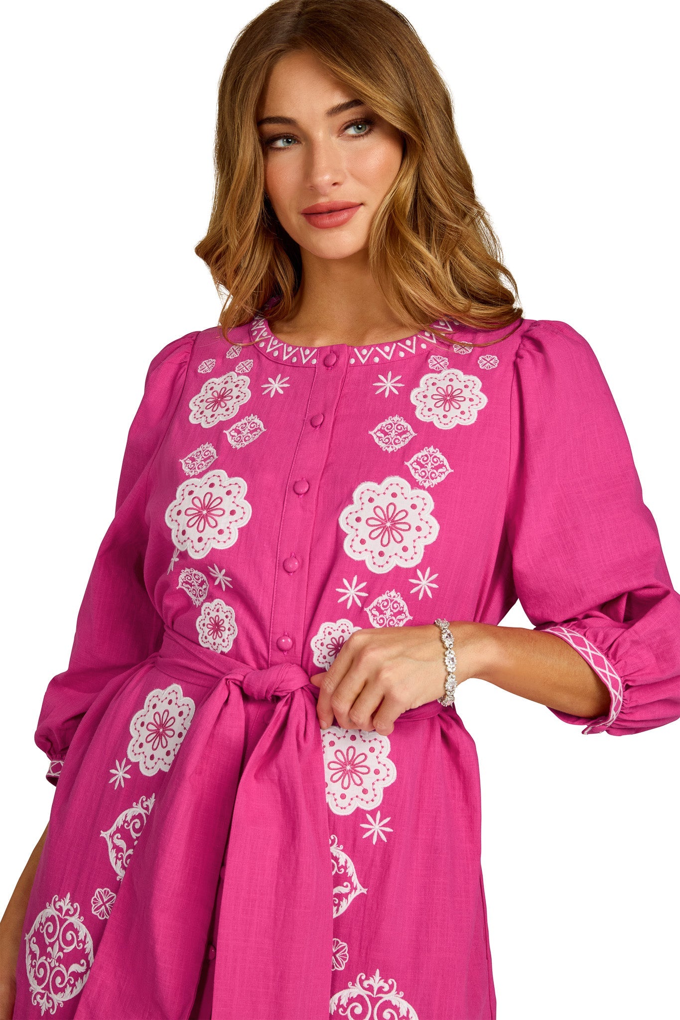 ROYCE MIDI FUCHSIA