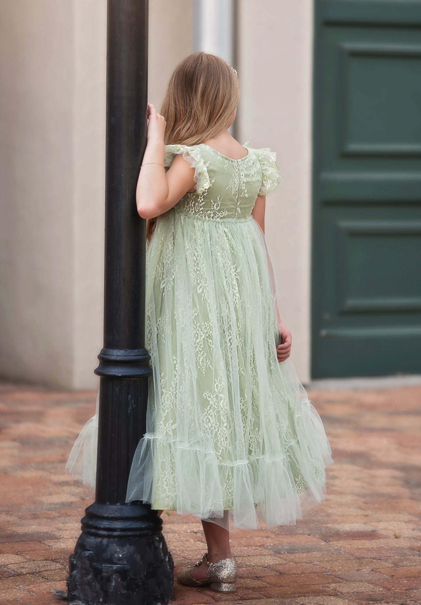 CLARA GOWN SAGE