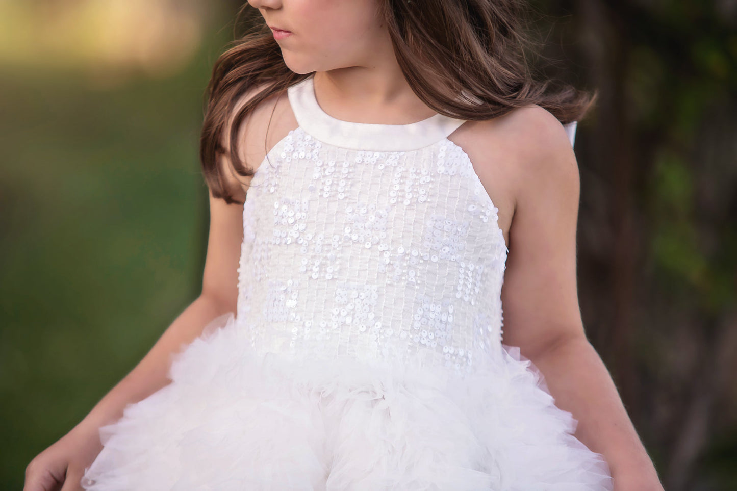 AERIN DRESS WHITE