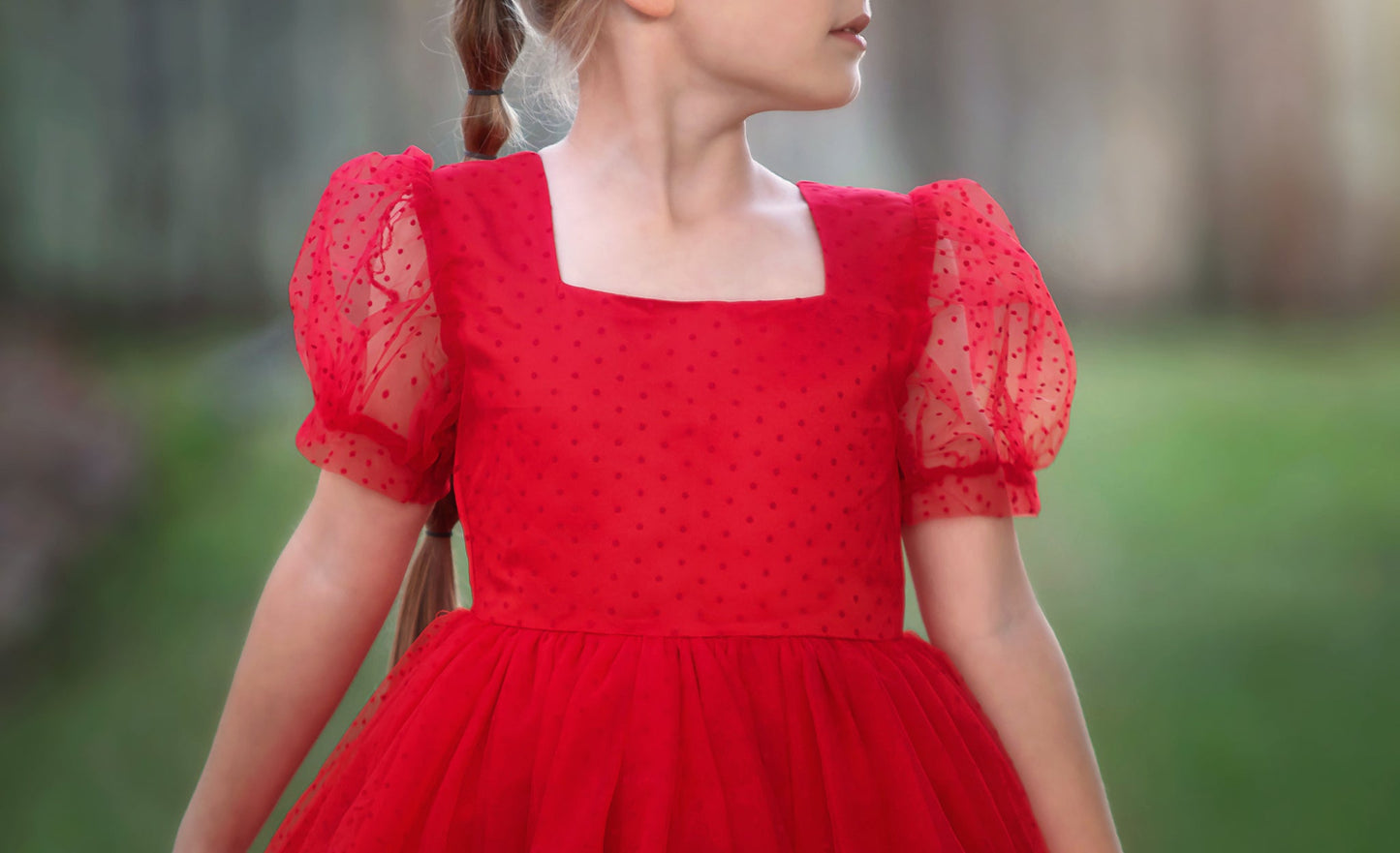 NORALEE DRESS CRIMSON