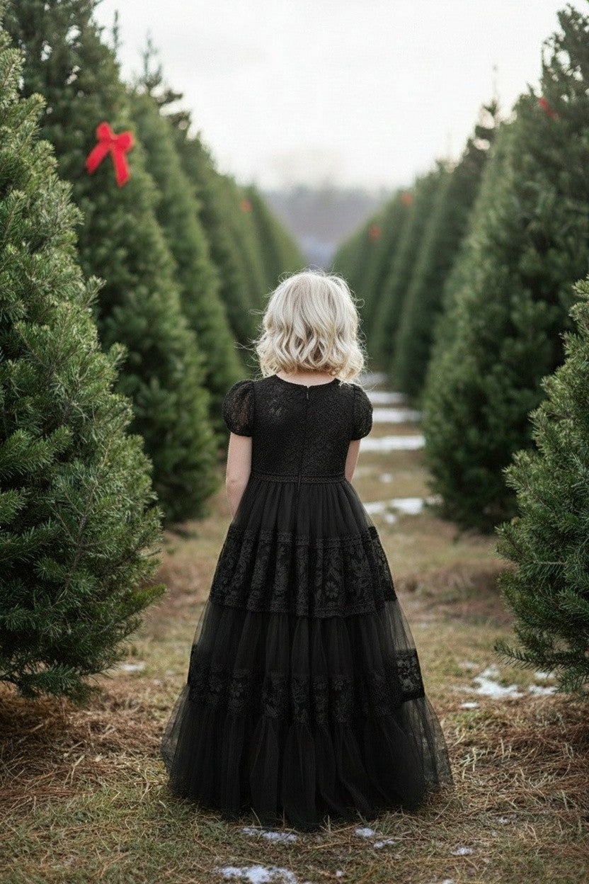 CATERINA DRESS BLACK