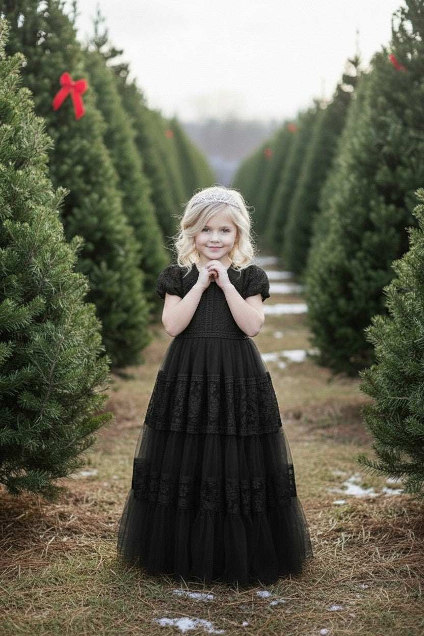 CATERINA DRESS BLACK