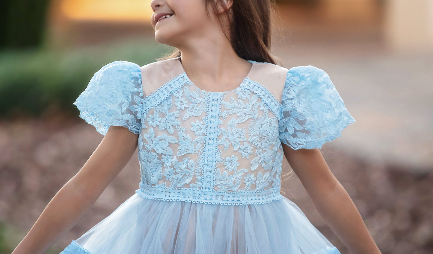 CATERINA DRESS BLUE
