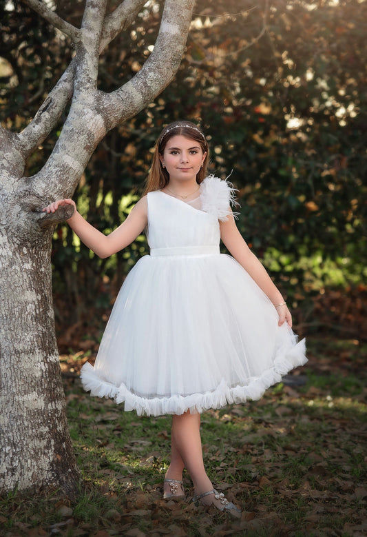 WILLOW DRESS WHITE