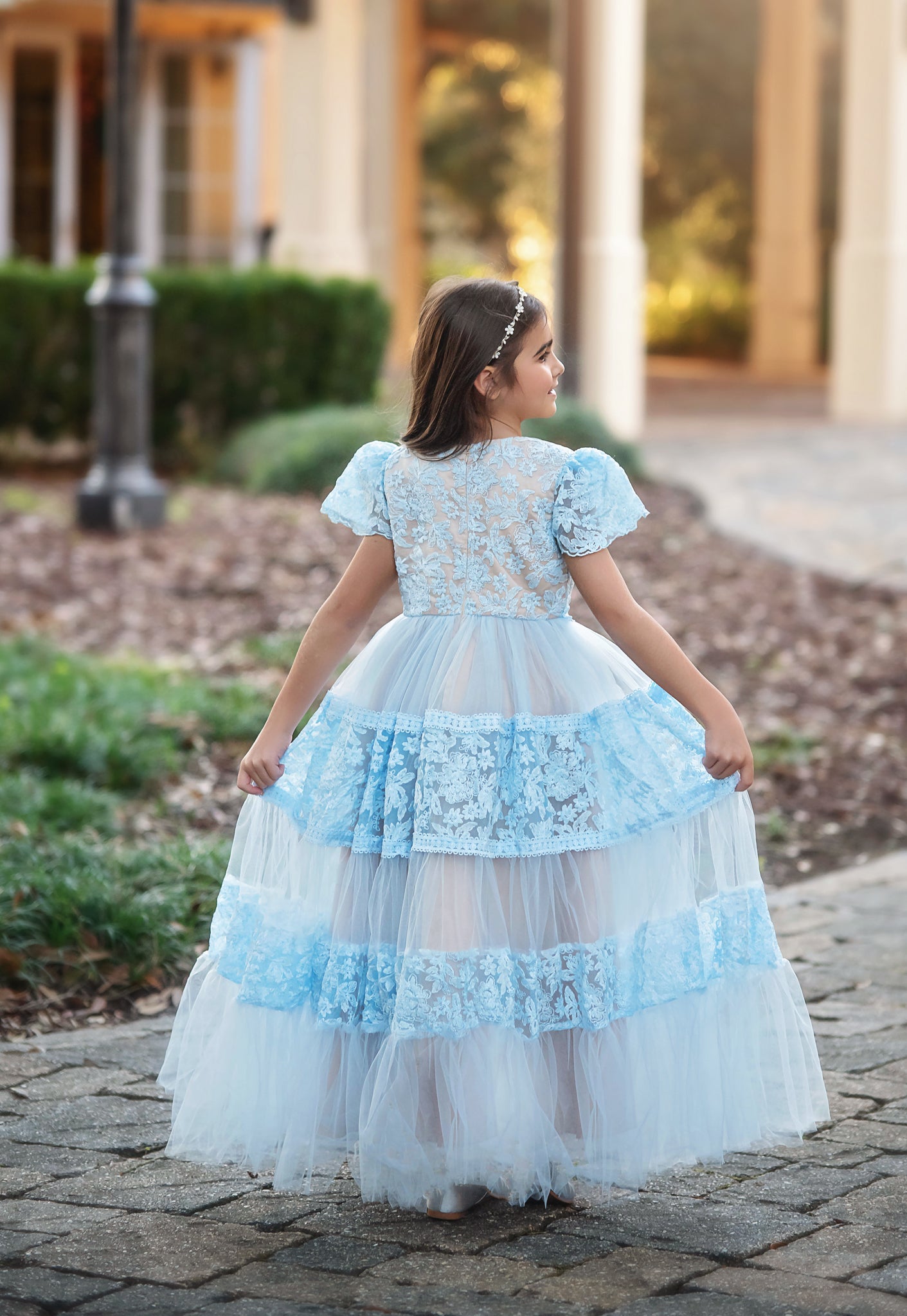 CATERINA DRESS BLUE