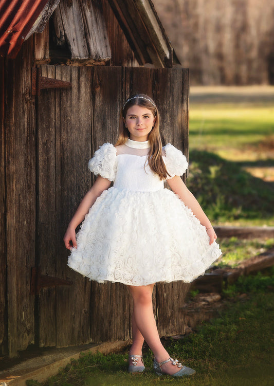 JUNE DRESS WHITE