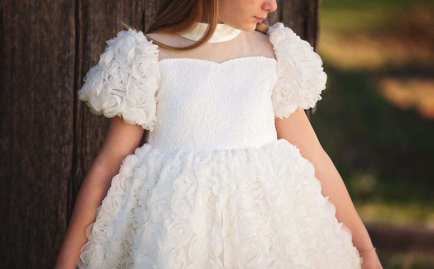 JUNE DRESS WHITE