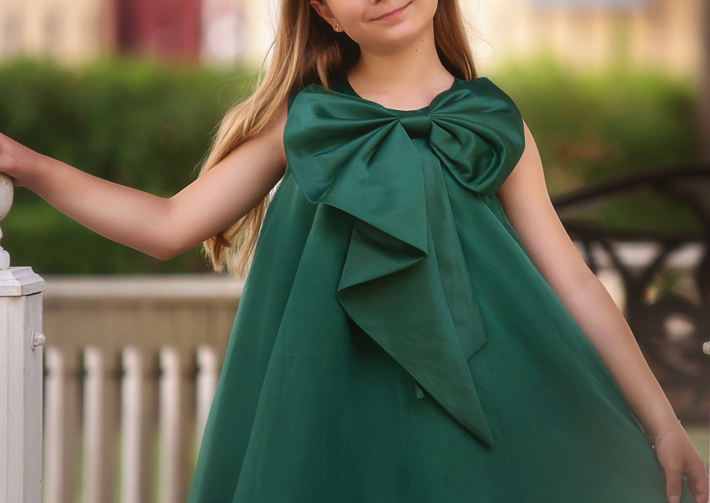 LUCIA DRESS EMERALD