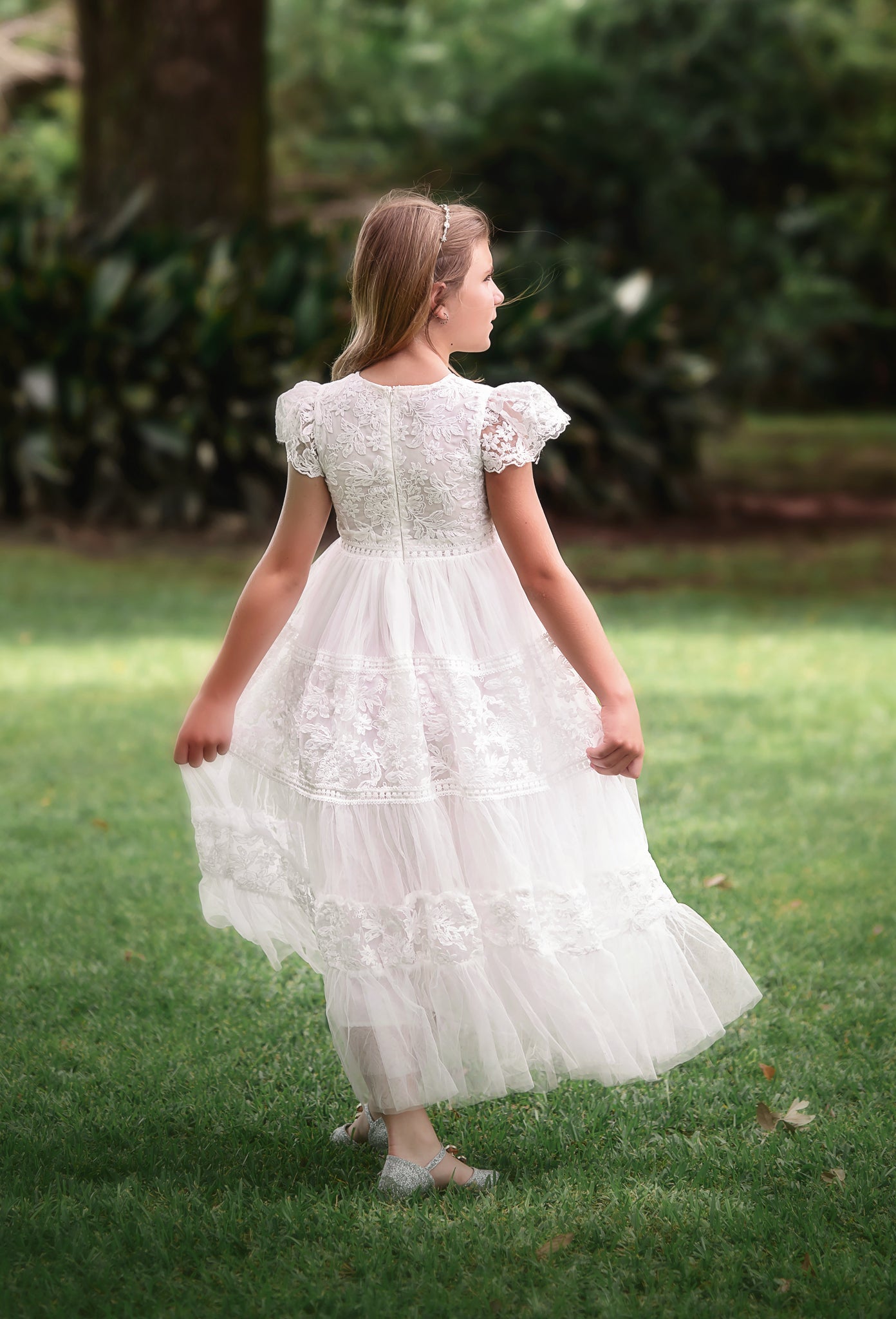 CATERINA DRESS WHITE